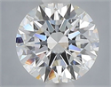 Del inventario de diamantes de laboratorio, 1.03 quilates, Redondo , Color E, claridad VVS2 y certificado IGI