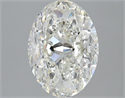 Diamante Natural 3.01 quilates, Ovalado , Color H, claridad VS1 y certificado IGI