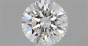 Picture of Natural Diamond 0.40 Carats, Round with Excellent Cut, G Color, VVS1 Clarity and Certified by GIA