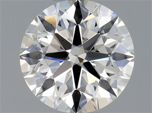 Foto Diamante Natural 0.45 quilates, Redondo , Color I, claridad SI1 y certificado GIA de