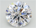 Lab Grown Diamond 2.02 Carats, Round with Excellent Cut, E Color, VS2 Clarity and Certified by IGI