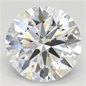 Lab Grown Diamond 5.37 Carats, Round with Excellent Cut, D Color, VVS1 Clarity and Certified by GIA