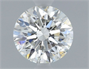 Natural Diamond 0.62 Carats, Round with Excellent Cut, H Color, SI1 Clarity and Certified by GIA