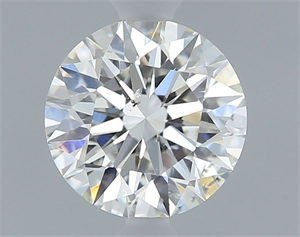 Picture of Natural Diamond 0.62 Carats, Round with Excellent Cut, H Color, SI1 Clarity and Certified by GIA