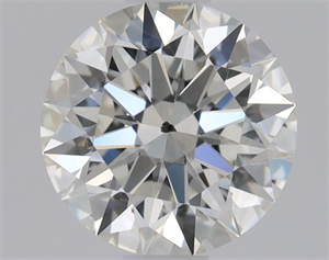 Picture of Natural Diamond 0.70 Carats, Round with Excellent Cut, I Color, SI2 Clarity and Certified by GIA