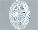Natural Diamond 1.20 Carats, Oval with  Cut, E Color, VVS1 Clarity and Certified by GIA