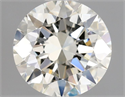 Natural Diamond 0.70 Carats, Round with Excellent Cut, K Color, IF Clarity and Certified by GIA