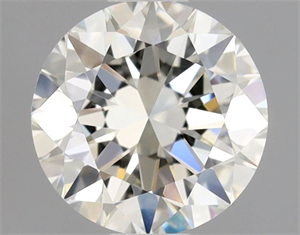 Picture of Natural Diamond 0.70 Carats, Round with Excellent Cut, K Color, IF Clarity and Certified by GIA