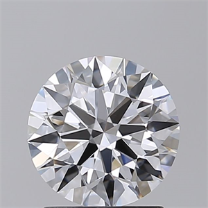 Picture of Lab Grown Diamond 1.56 Carats, Round with Excellent Cut, D Color, VS1 Clarity and Certified by GIA