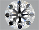 Natural Diamond 3.00 Carats, Round with Very Good Cut, D Color, VS1 Clarity and Certified by GIA