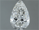 Natural Diamond 0.50 Carats, Pear with  Cut, G Color, VS1 Clarity and Certified by GIA