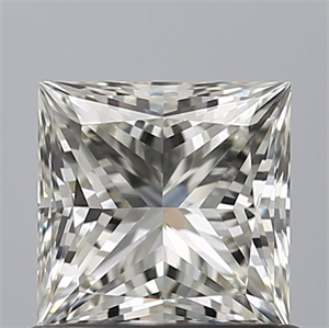 Picture of Natural Diamond 0.81 Carats, Princess with  Cut, H Color, VVS1 Clarity and Certified by IGI