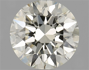 Picture of Natural Diamond 1.00 Carats, Round with Excellent Cut, N Color, VVS2 Clarity and Certified by GIA