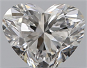 Natural Diamond 0.30 Carats, Heart with  Cut, F Color, VS1 Clarity and Certified by GIA