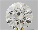 Natural Diamond 0.56 Carats, Round with Excellent Cut, I Color, VS1 Clarity and Certified by GIA