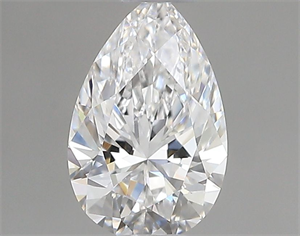 Picture of Natural Diamond 0.50 Carats, Pear with  Cut, E Color, VS1 Clarity and Certified by GIA