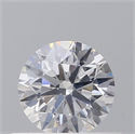 Diamante Natural 0.41 quilates, Redondo , Color D, claridad SI2 y certificado GIA
