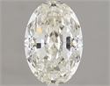 Natural Diamond 1.50 Carats, Oval with  Cut, I Color, SI1 Clarity and Certified by GIA