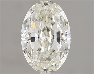 Picture of Natural Diamond 1.50 Carats, Oval with  Cut, I Color, SI1 Clarity and Certified by GIA