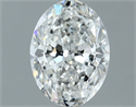 Diamante Natural 1.01 quilates, Ovalado , Color F, claridad SI2 y certificado GIA