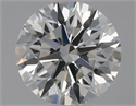 Diamante Natural 0.45 quilates, Redondo , Color F, claridad VS1 y certificado GIA