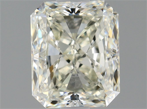 Picture of Natural Diamond 1.01 Carats, Radiant with  Cut, K Color, VVS2 Clarity and Certified by GIA