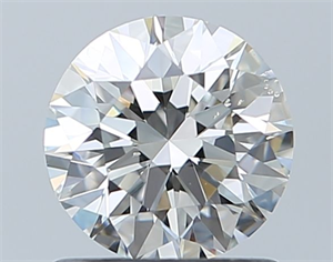 Foto Diamante Natural 0.91 quilates, Redondo , Color H, claridad SI2 y certificado GIA de