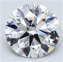 Natural Diamond 3.01 Carats, Round with Excellent Cut, D Color, VS1 Clarity and Certified by GIA