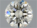 Diamante Natural 0.51 quilates, Redondo , Color L, claridad VVS1 y certificado GIA