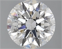Lab Grown Diamond 1.14 Carats, Round with Excellent Cut, D Color, SI1 Clarity and Certified by GIA