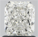Natural Diamond 1.02 Carats, Radiant with  Cut, I Color, VS2 Clarity and Certified by GIA