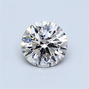 Picture of Natural Diamond 0.70 Carats, Round with Excellent Cut, I Color, SI1 Clarity and Certified by GIA