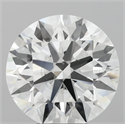 Del inventario de diamantes de laboratorio, 5.01 quilates, Redondo , Color D, claridad VS2 y certificado IGI