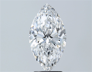 Picture of Natural Diamond 2.51 Carats, Marquise with  Cut, D Color, SI1 Clarity and Certified by GIA