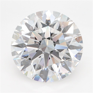 Picture of Lab Grown Diamond 4.33 Carats, Round with Ideal Cut, D Color, VVS1 Clarity and Certified by IGI