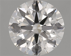 Picture of Natural Diamond 0.78 Carats, Round with Excellent Cut, H Color, IF Clarity and Certified by GIA