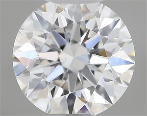 Foto Diamante Natural 0.42 quilates, Redondo , Color H, claridad VVS2 y certificado GIA de