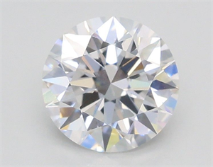 Picture of Lab Grown Diamond 1.02 Carats, Round with Ideal Cut, D Color, VVS2 Clarity and Certified by IGI