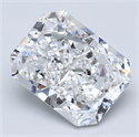 Diamante Natural 6.01 quilates, Radiante , Color D, claridad VS1 y certificado GIA
