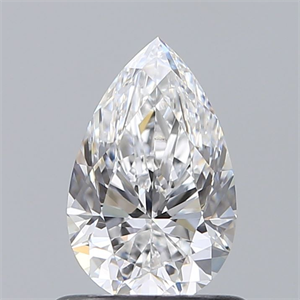 Foto Diamante Natural 0.72 quilates, De pera , Color D, claridad VS2 y certificado GIA de