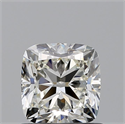 Diamante Natural 0.91 quilates, Del cojín , Color J, claridad VVS2 y certificado GIA
