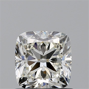 Picture of Natural Diamond 0.91 Carats, Cushion with  Cut, J Color, VVS2 Clarity and Certified by GIA