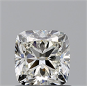 Diamante Natural 0.91 quilates, Del cojín , Color J, claridad VVS2 y certificado GIA