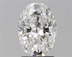 Foto Diamante Natural 2.01 quilates, Ovalado , Color G, claridad VS1 y certificado GIA de