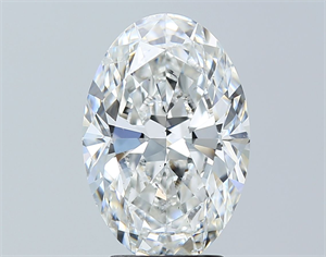 Picture of Natural Diamond 3.50 Carats, Oval with  Cut, F Color, SI2 Clarity and Certified by GIA