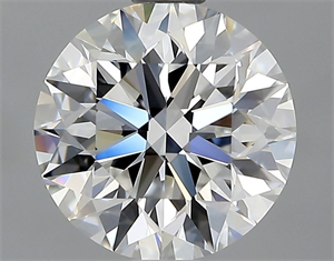 Picture of Natural Diamond 1.50 Carats, Round with Excellent Cut, E Color, VVS1 Clarity and Certified by GIA