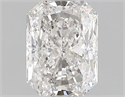 Natural Diamond 1.01 Carats, Radiant with  Cut, G Color, I1 Clarity and Certified by GIA