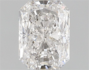 Picture of Natural Diamond 1.01 Carats, Radiant with  Cut, G Color, I1 Clarity and Certified by GIA