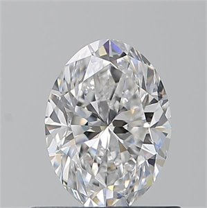 Picture of Natural Diamond 0.70 Carats, Oval with  Cut, E Color, VS1 Clarity and Certified by GIA
