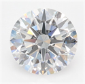 Del inventario de diamantes de laboratorio, 2.01 quilates, Redondo , Color D, claridad IF y certificado IGI